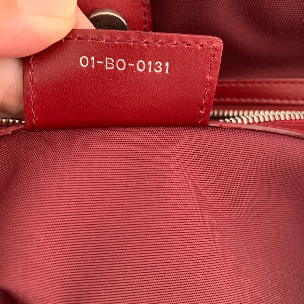 Dior Panarea Cannage Red Tote Great Condition - Picture 10 of 17